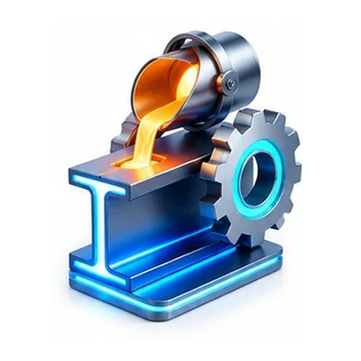 آیکون صنعت تولیدی و فولاد