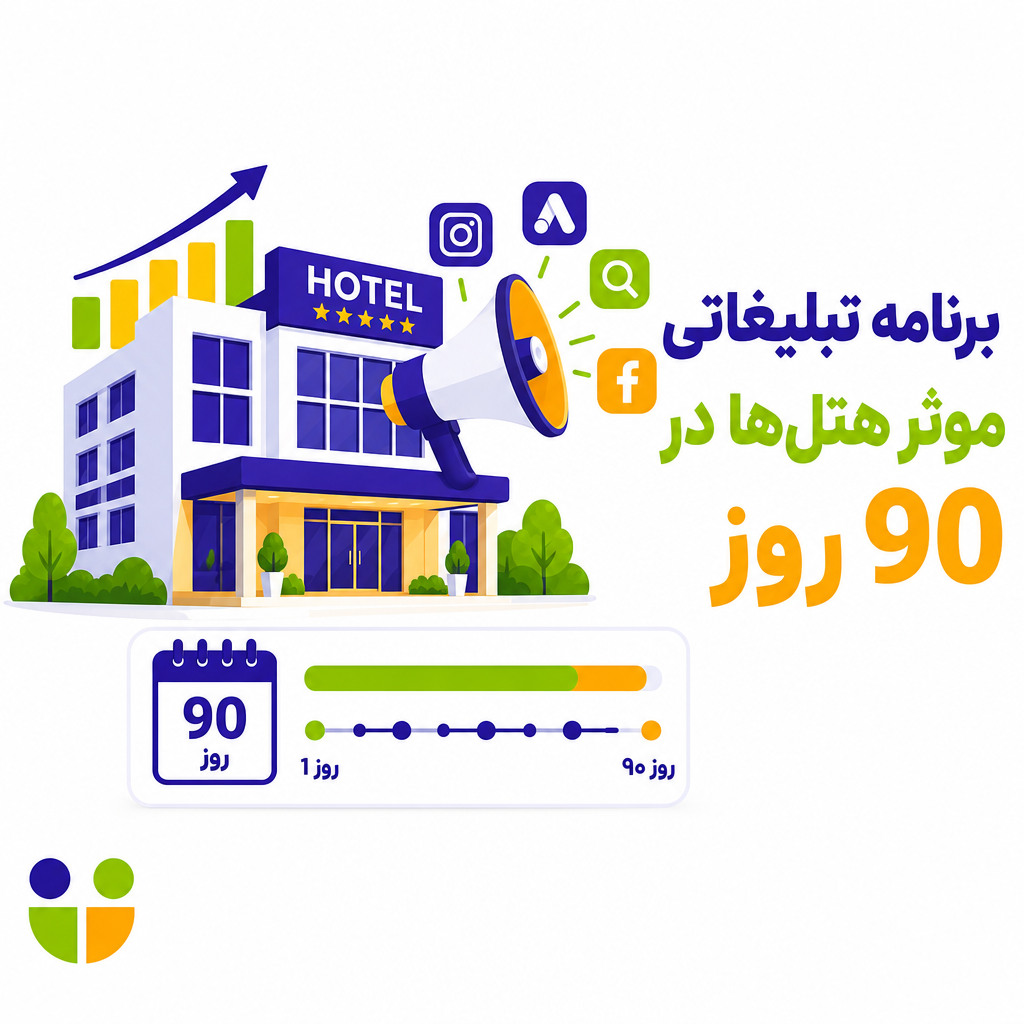 برنامه تبلیغاتی موثر هتل‌ها در 90 روز