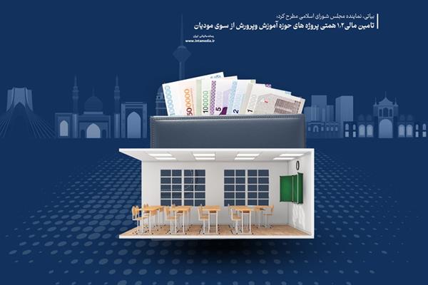 تامین مالی 1.2 همتی پروژه‌های حوزه آموزش و پرورش از سوی مودیان