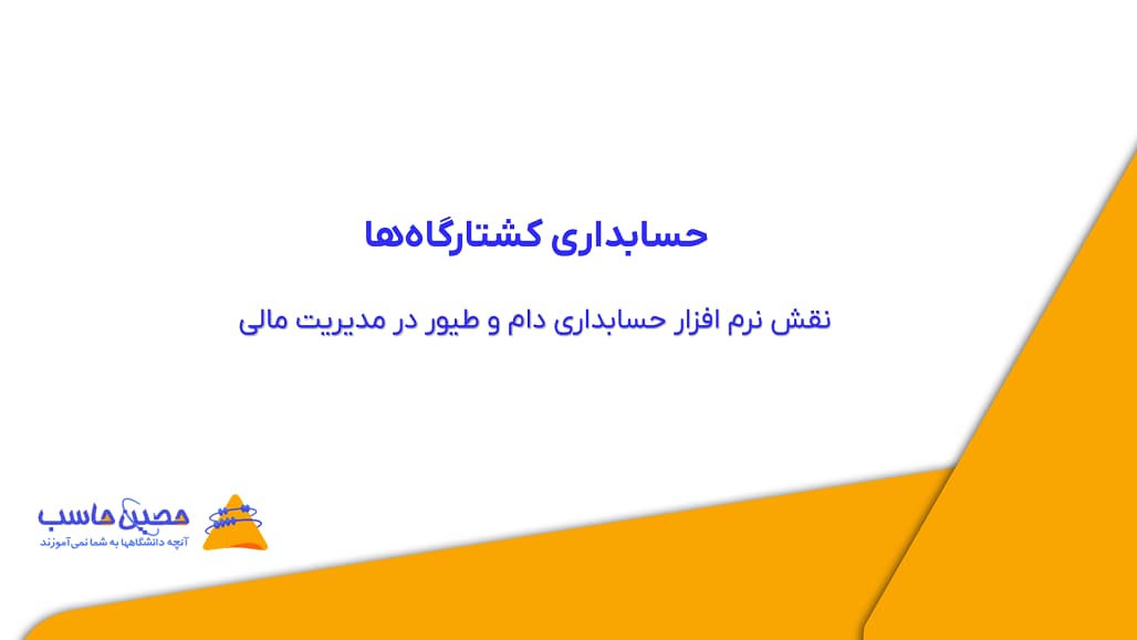 حسابداری کشتارگاهها و نقش نرم افزار حسابداری کشتارگاه دام و طیور در مدیریت مالی