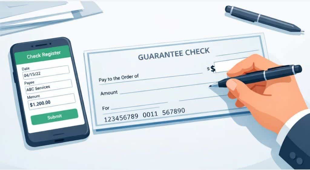 نحوه نوشتن چک ضمانت