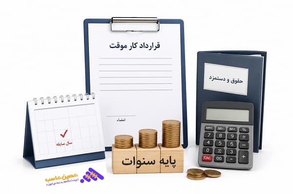 پایه سنوات 1405 کارگران قرارداد موقت