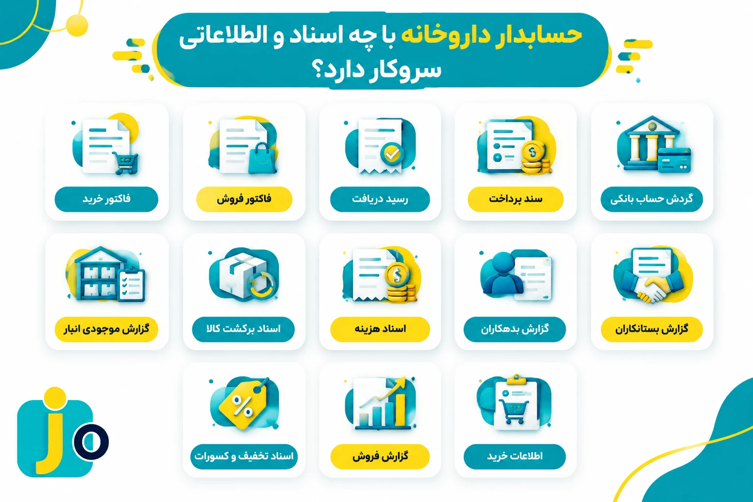 حسابدار داروخانه در محیط کار